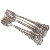8 Reed and Barton Francis 1 Sterling Oyster forks 5 5/8&quot; - £313.34 GBP