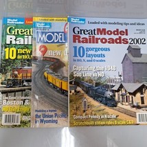 Great Model Railroads Magazine Lot Of 3 Model Railroader 98,99,2002 - $9.70