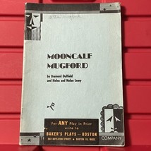 Mooncalf Mugford By Brainerd Duffield Bakers Plays Boston Booklet Vintag... - $13.49