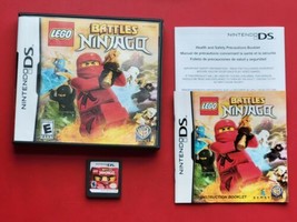 Lego Battles: Ninjago Nintendo DS Complete Case Manual Insert - $12.17