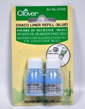 Clover Chaco Liner Chalk Refill Blue - $6.28