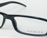 Iceberg IC04001 Noir/Argent Lunettes Monture Ic 040 01 52-15-135mm - $86.23