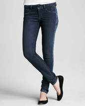 SOLD Design Lab Womens Soho Super Skinny Tuxedo Embroidered Denim Jeans - £18.50 GBP