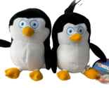 Set of 2 Penguins of Madagascar Plush Toys 7 inches NWT - £18.85 GBP