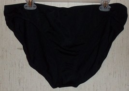 *New! Womens Island Escape Black Bikini Bottom Size 16 - £14.90 GBP