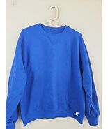 Russell Athletic Blue Crewneck Sweatshirt, Men&#39;s M - €16,96 EUR