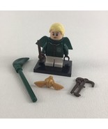 Lego Wizarding World Harry Potter Minifig Draco Malfoy Broom Golden Snit... - $27.01 CAD