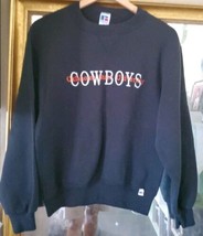 VTG  RUSSELL ATHLETIC OSU Cowboys Black/Orange Crewneck Sweatshirt  SZ. ... - £18.30 GBP