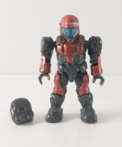 Mega Bloks HALO ODST Metallic Series Crimson Red Drop Pod Figure Toy 97420 - £7.93 GBP
