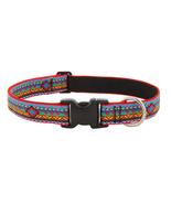 Lupine Dog Collar 1" Wide El Paso Design adjusts 16-28" Long - $26.09
