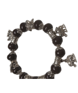 New Brown Stone and Silver Elephant Iron Ore Bracelet - €24,02 EUR