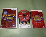 Family Feud: 2010 Edition Nintendo Wii Complete in Box - $5.89