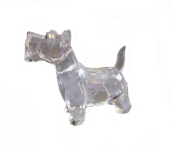Scottish Terrier 90046 Scottie Mini Puppy Figurine Crystal Cut Acrylic C... - £17.11 GBP