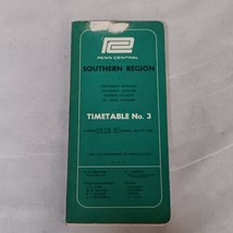 Penn Central Southern Region Employee Timetable No 3 1969 - $14.95