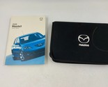 2006 Mazda 3 Owners Manual Set with Case OEM M02B06082 - £21.23 GBP