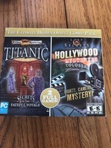 Ultimate Hidden Object Combo Pack: Titanic &amp; Hollywood Mysteries (PC Game) - £36.77 GBP