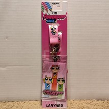 Powerpuff Girls Cloth Lanyard With Clasp Official Cartoon Collectible Ac... - £10.35 GBP