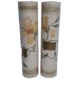 2 Brewster Floral Wallpaper Border, Beige with yellow Flowers, 5 yards, ... - £11.17 GBP