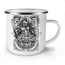 Colossus Warrior NEW Enamel Tea Mug 10 oz | Wellcoda - £20.16 GBP