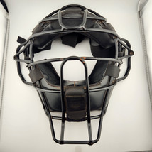 Vintage Umpire Mask Black Adult Adjustable Full Face Baseball Sporting G... - £34.45 GBP