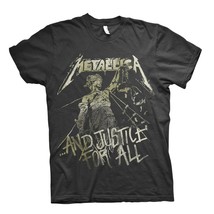 Metallica And Justice For All James Hetfield Official Tee T-Shirt Mens Unisex - £25.67 GBP