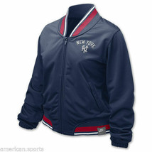 NEW YORK YANKEES COOPERSTOWN WOMENS MLBNIKE JACKET LARGE NEW - $53.95