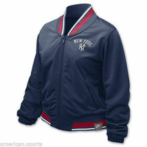 NEW YORK YANKEES COOPERSTOWN WOMENS MLBNIKE JACKET LARGE NEW - £43.12 GBP