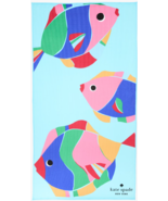 Kate Spade Collectible 34&quot;x 64&quot; Plush Beach Towel Tropical Fish LTD Edit... - £18.50 GBP