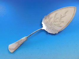 Brite Cut by WB Tones Sterling Silver Pie Server Twist Handle FH AS 8 7/8&quot; - $206.91