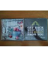 2 Tony Evans CD Sets On Satan - Spiritual Warfare- Lies Of And Get Back ... - $454.01 MXN