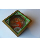 1979 HALLMARK CHRISTMAS EVE SURPRISE SANTA WINDOW BOX ORNAMENT  - $13.66
