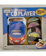 Classic Toy Portable CD Player Ages 3+ 4 Discs 150 Songs &amp; Light Children - $38.60