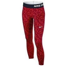 Nike Kids Dri Fit Pro Cool Athletic Pants-Gym Red/Obsidian, Medium - $26.72