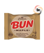 5x Buns Pearson&#39;s Maple Milk Chocolate &amp; Roasted Peanuts Nougat Buns | 1... - $16.70 CAD