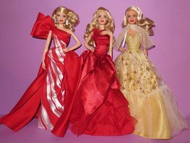 Barbie Model Muse Holiday Millie Dolls 2023 2022 2019 Doll Lot Peppermint Gold - £41.00 GBP