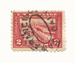 Sc. #. 402 2cent Panama-Pacific - Used Perf 10-1914-1915 - £9.49 GBP