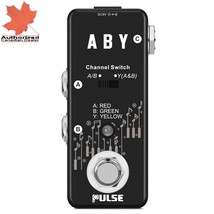 Pulse Technology ABY PT-30 Micro AB Switch Micro Guitar Pedal ABY - £23.35 GBP