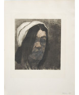 Felicien ROPS Heliogravure La Marchande de Krekels - ref: Exsteens #1121 - $94.85