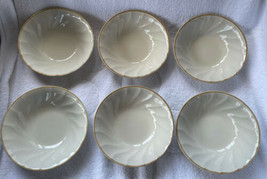 6 GAIETY Sculptura Hearthside Stoneware Stoneware Cereal Soup Bowls 6.25... - £23.59 GBP