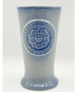 Vtg GDR Lutherstadt Wittenberg Souvenir Ceramic Vase Stein Mug Blue E. G... - $462.61 MXN