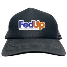 FEDUP FUNNY Trucker Cap Foam Baseball Cap Hat Mesh HF0132 - $12.86