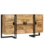 Sideboard Solid Mango Wood 150x40x80 cm - £577.61 GBP