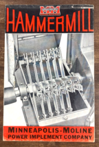 Minneapolis Moline Hammermill 1936 Dealer Sales Brochure Hammer Mill Vin... - £19.47 GBP