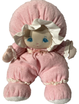 Little Darlins Especially Yours Plush Baby Doll Pink Terry Cloth Vintage 1994 - £28.43 GBP