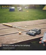 Cast Iron Pie Iron Sandwich Maker - Pre-Seasoned Double Camp Cooker with... - $664.49 MXN