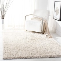 Safavieh August Shag Collection 8&#39; X 10&#39; Ivory Aug200C, Inch Thick Area Rug - £146.50 GBP