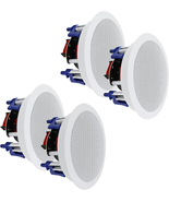 2-Way 5.25&quot; 600 Watts Wall Speakers for Home Theater Living Room Office ... - $252.33