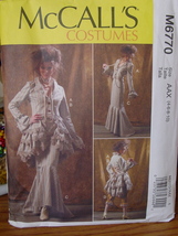 Sewing Pattern 6770 Steampunk, Victorian Cosplay Costume Misses sizes 4-10 UNCUT - $5.00