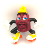 Applause California Raisins Raisin on Skates Figure From 1988 Yellow Hat - $12.95