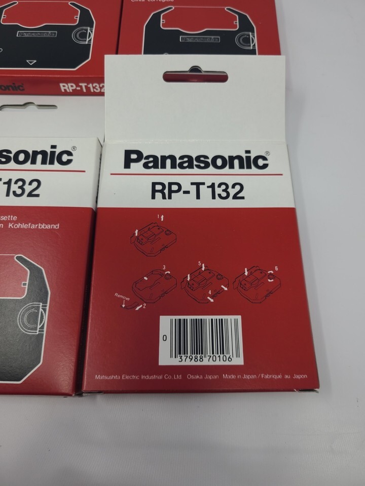 Panasonic Correctable Film Typewriter Ribbon Cassette RP-T132 Japan Lot Of 4 Item image 3